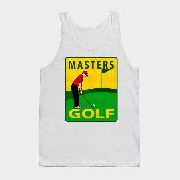 MASTERS GOLF PGA Tank Top by canzyartstudio